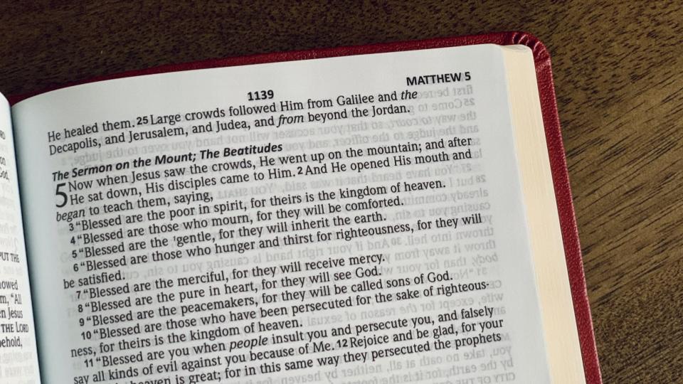 Notes: Matthew 5:1-12, The Beatitudes